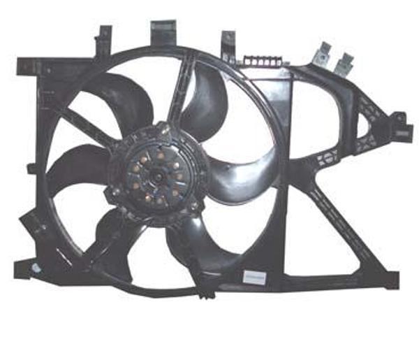 Opel Corsa C 00/03 Radyatör Fan Davlumbazı Komple 1.7cc 2fi̇şli̇ (5kanat)(di̇zel Ti̇p) (Bfn)  - Image 1