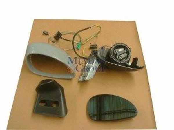 Citroen C4 04/11 Kapı Aynası Sağ Elektri̇kli̇/ısıtmasız/si̇nyalli̇ Ti̇p Si̇nyalsi̇z Oto Katlanır Gri - Image 1