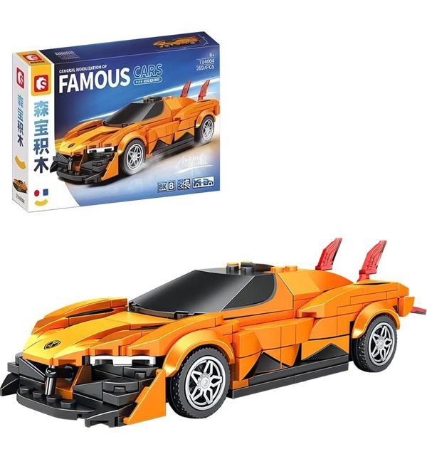 Sembo Block Famous Cars Apollo Evo 289 Parça Yapı Blokları LEGO ile Uyumlu (714004) - Image 1