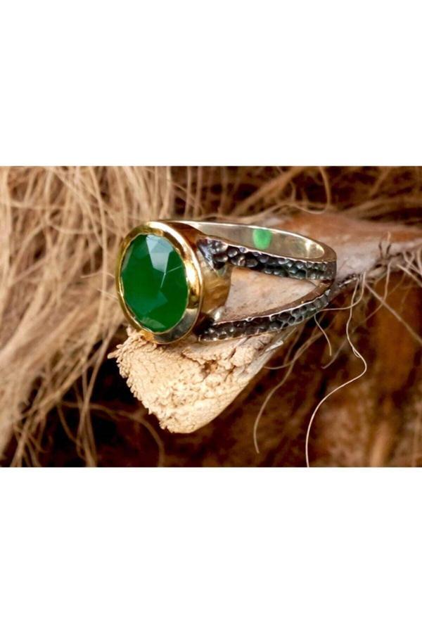 Osmanlı Gümüş Edebali Usta Özel Tasarımı Dilbeste Gümüş Bayan Yüzük - Image 1