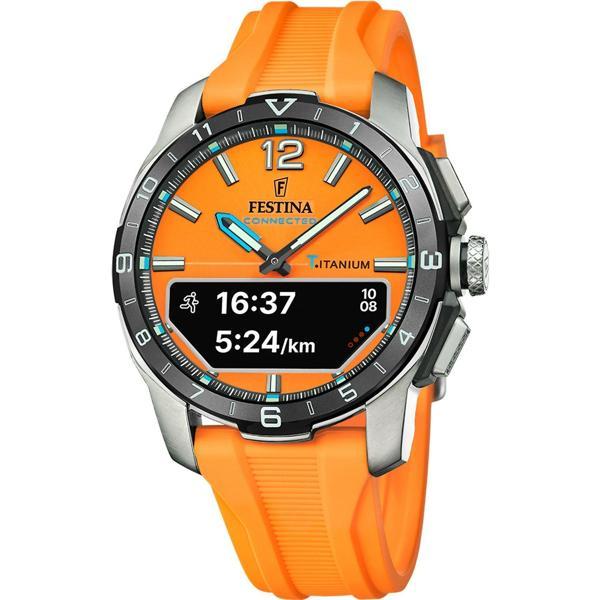 FESTINA F23000/7 CONNECTED D ORANGE ERKEK KOL SAATİ - Image 1