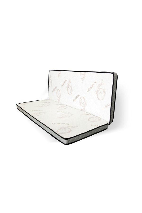 Zelis Mobilya Divan Hemnes Uyumlu Katlanır Ortopedik Bamboo Sünger Yatak - Image 1