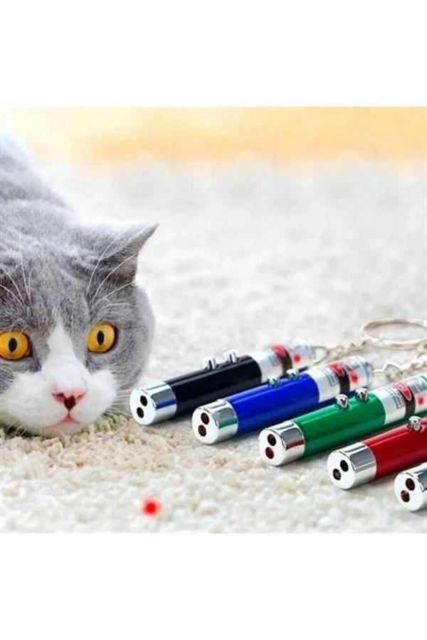 Pribor Kedi Lazer Oyuncak Anahtarlık 2 Fonksiyonlu - Image 1