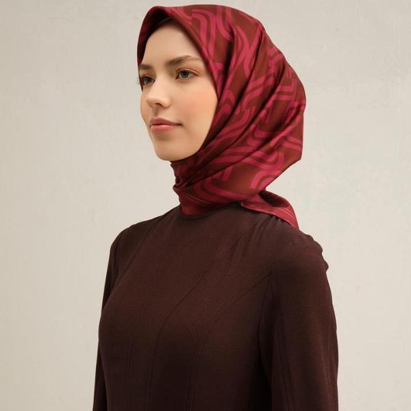 Armine E25YA9343D02 87 Dj Saf İpek Eşarp 9343D (T) - Image 1