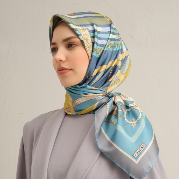 Armine E25YA9315D02 84 Dj Saf İpek Eşarp 9315D (T) - Image 1