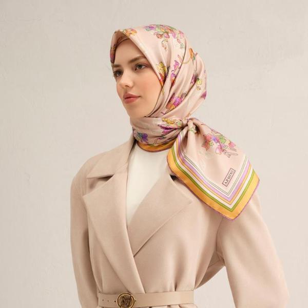 Armine E25YA9316D02 31 Dj Saf İpek Eşarp 9316D (T) - Image 1