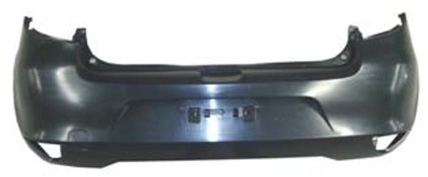 Renault Clio 3 Hb 09/12 Arka Tampon Si̇yah (Sensör Deli̇ksi̇z (Tyg)  - Image 1