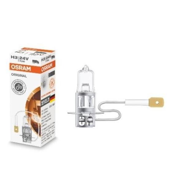 Standart Ampul Far Ampulü 24v/h3 70w (64156) (Duy Pk22s) (Osram)  (10 Adet) - Image 1