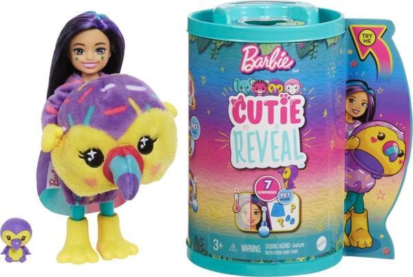 Barbie Cutie Reveal Bebekler Chelsea Tropikal Orman Serisi Kuş HKR16 - Image 1
