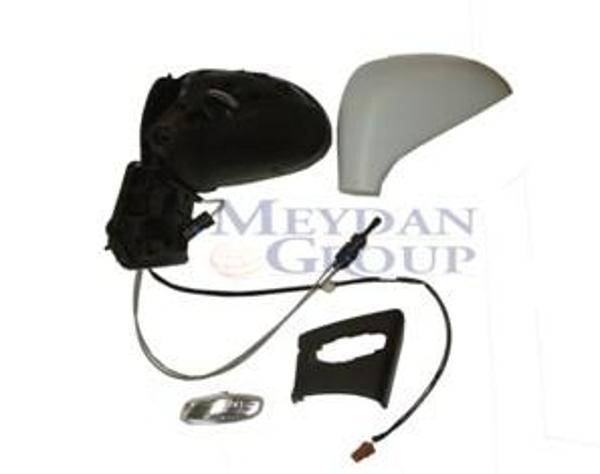 Peugeot 207 06/12 Kapı Aynası Sol Manuel/si̇nyalli̇/gri̇ Kapaklı 2+2 Fi̇şli̇ (Famella)  - Image 1