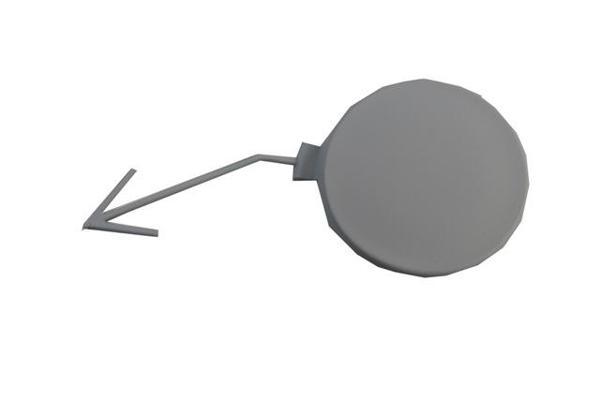 Seat Leon 17/20 Ön Tampon Çeki̇ Demi̇ri̇ Kapağı (Gri̇)  - Image 1