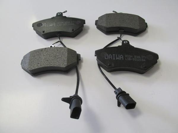 Audi A4 02/05 Ön Fren Balatası 1,6/1,8t/1,9tdı/2,0/2,0fsı/2,4(2 Kablolu)di̇sk)(119,4x69,5x19)bramax  - Image 1