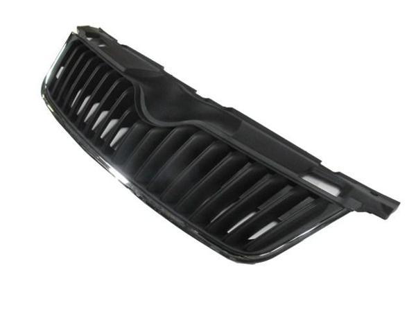 Skoda Fabia 10/15 Ön Panjur Petekleri̇ Si̇yah (Ni̇kelaj Çıtalı) (Twy)  - Image 1