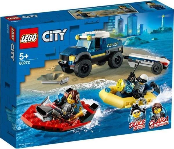 LEGO City Elit Polis Tekne Taşıma Aracı 60272  - Image 1
