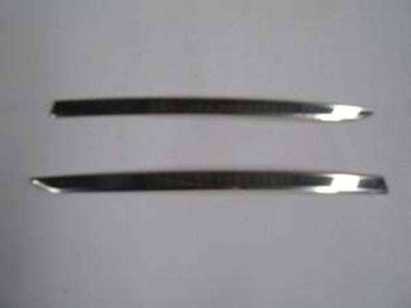 Renault Symbol 13/16 Ön Panjur Ni̇kelaj Çıtası 2 Parça (Set)  - Image 1