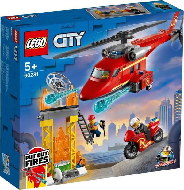 LEGO City İtfaiye Kurtarma Helikopteri 60281  - Image 1