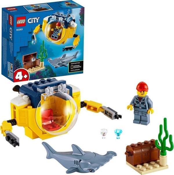 LEGO City Okyanus Mini Denizaltı 60263 +4 Yaş (41 Parça) - Image 1