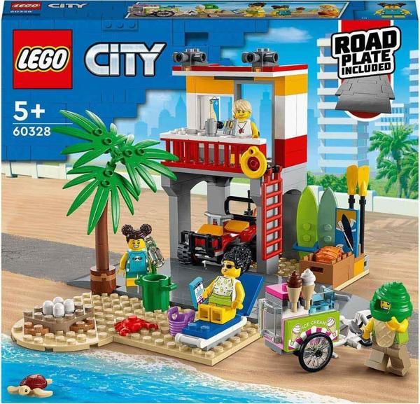 LEGO City Plaj Cankurtaran Merkezi 60328 +8 Yaş (456 Parça) - Image 1