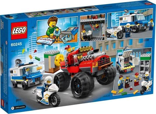 LEGO City Polis Canavar Kamyon Soygunu 60245 +5 Yaş (362 Parça) - Image 1