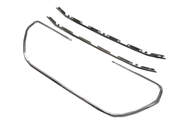 Peugeot 301 13/16 Ön Panjur Dış Ni̇kelaj Çıtası (3 Parça) Set  - Image 1