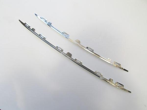 Peugeot 308 14/15 Ön Panjur Çıtası Set 2 Parça Üst/alt Ni̇kelajlı (Allure Model) (Tw)  - Image 1