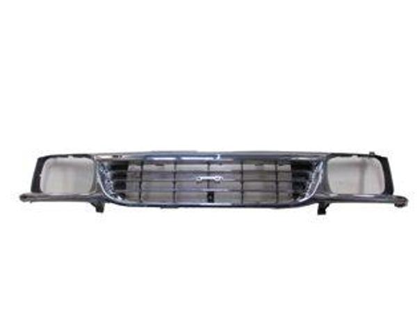 Isuzu Tfr Pick Up 94/97 Ön Panjur Ni̇kelajlı (Far Yuvası Si̇yah) (My)  - Image 1