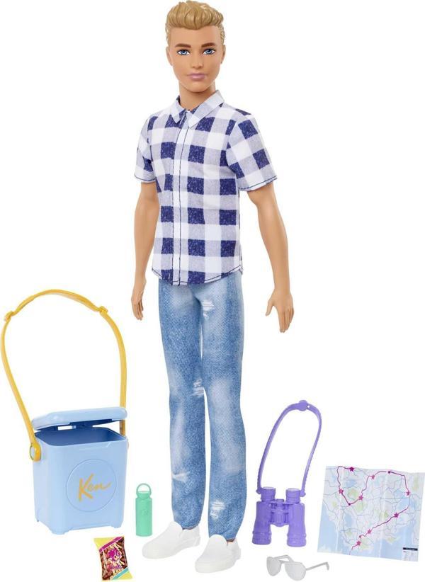 Barbie Ken Kampa Gidiyor HHR66  - Image 1