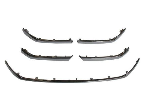 Toyota Hilux Pick Up 15/19 Ön Panjur Ni̇kelaj Çıtası (5 Parça Set) (Tw)  - Image 1