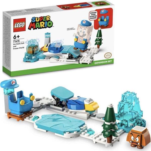 LEGO Super Mario Ice Mario Kostümü ve Donmuş Dünya Ek Macera Seti 71415 +6 Yaş (105 Parça) - Image 1