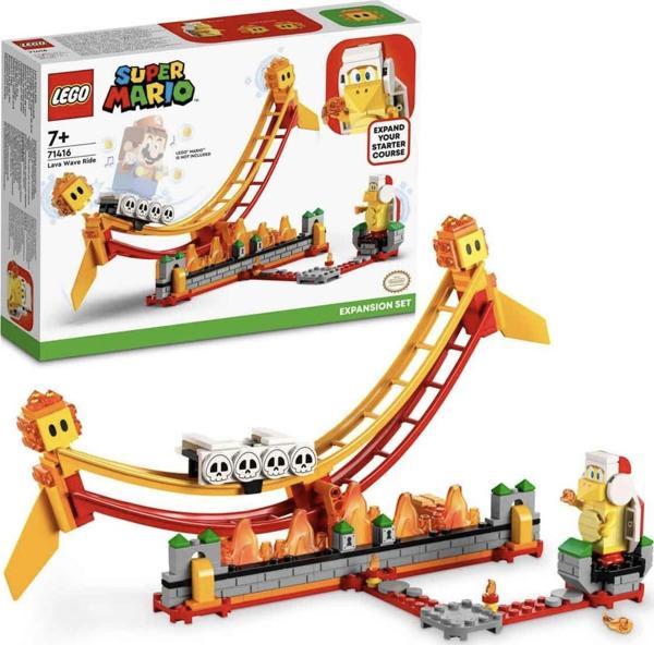 LEGO Super Mario Lav Dalgası Ek Macera Seti 71416 +7 Yaş (218 Parça) - Image 1