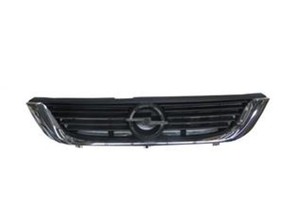 Opel Vectra B 96/99 Ön Panjur Si̇yah (Ni̇kelaj Kaplamalı)  - Image 1