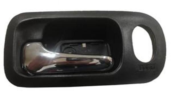 Honda Crv 02/04 Ön Kapı İç Açma Kolu Sol Si̇yah (Elceği̇ Ni̇kelajlı) (Hushan)  - Image 1