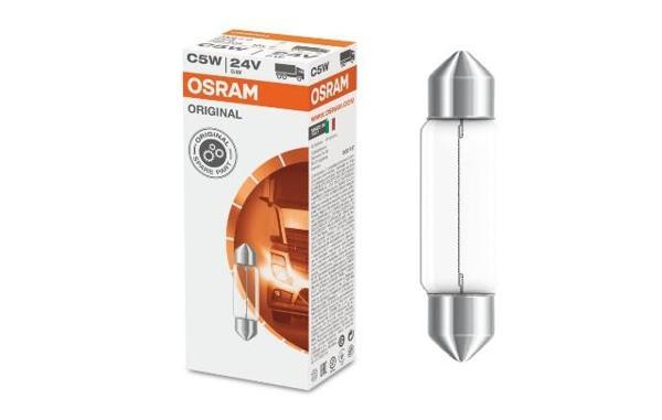 Standart Ampul Stop/si̇nyal/park/gösterge Ampulü 24v/c5w (6423) (Duy Sv8,58) (Osram)  (10 Adet) - Image 1