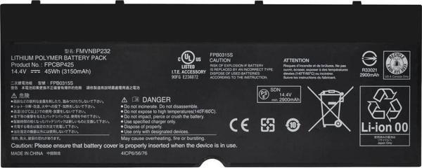 İnfostar Fujitsu FPCBP425AP Uyumlu Notebook Bataryası Pili - Image 1