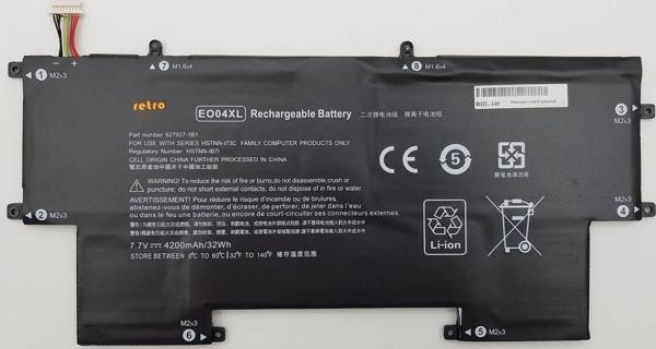 İnfostar Hp HSTNN-IB7I Uyumlu Notebook Bataryası Pili - Ver.1 (Beyaz Soket) - Image 1