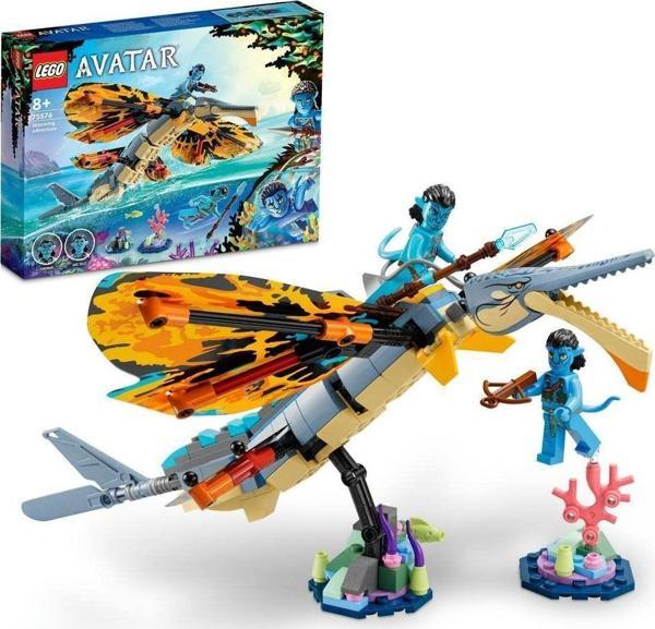 LEGO Avatar Skimwing Macerası 75576 2 Minifigür İçeren Eğlenceli Oyuncak Yapım Seti +8 Yaş (259 Parça) - Image 1