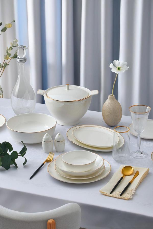 Aryıldız Luminous 60 Parça Porselen Yemek Takımı Ar259771  - Image 1