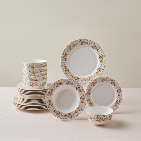 Karaca Forever Bone Viyan 24 Parça 6 Kişilik Yemek Takımı - Image 1