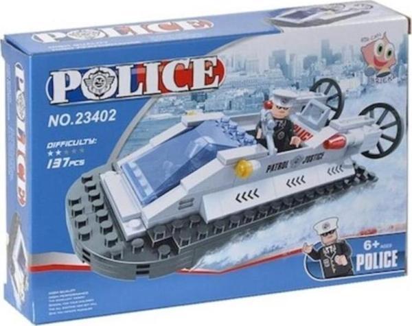 Asya Oyuncak ANT BRICKS 137 PARÇA POLİS -23402 - Image 1