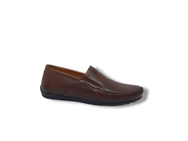 Modesa 252 Erkek Taba Hakiki Deri Loafer Ayakkabı - Image 1