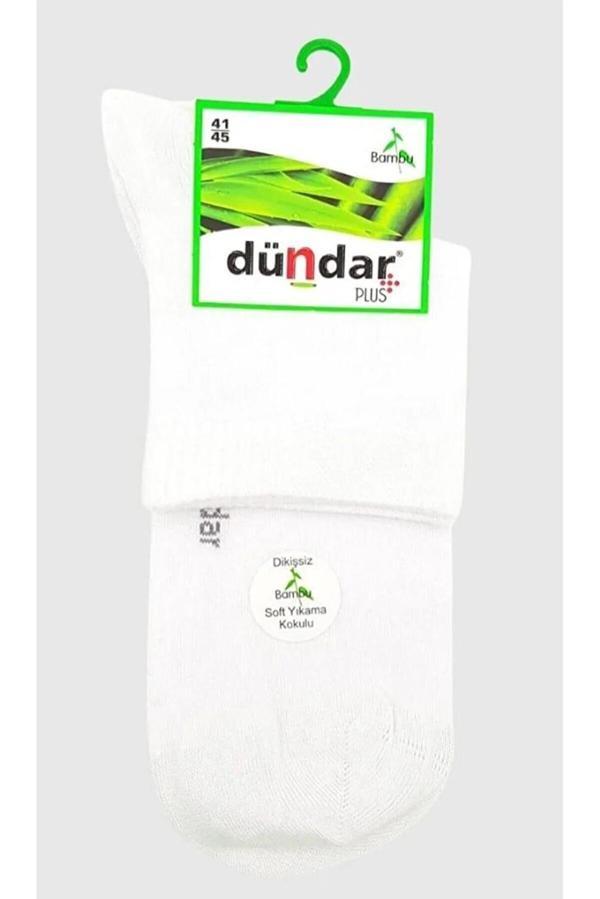 Dündar Erkek Plus Bambu Kısa Konç Çorap 4131/1 - 12 Adet - Image 1