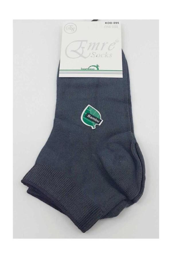 Emre Erkek Bambu Kısa Patik Çorap 0095 - 6 Adet - Image 1