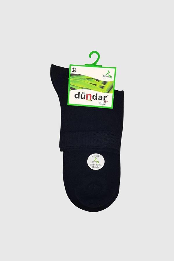 Dündar Erkek Plus Bambu Kısa Konç Çorap 4131/1 - 12 Adet - Image 1