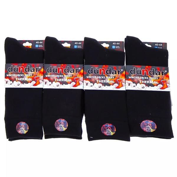 Dündar Erkek Plus Havlu THERMAL Kışlık Çorap 7019 - 12 Adet - Image 1