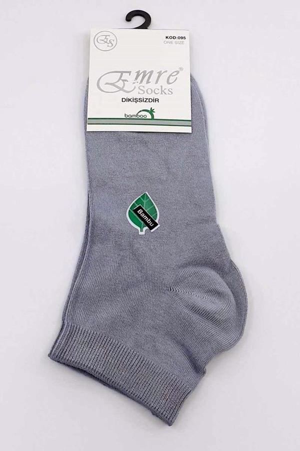 Emre Erkek Bambu Patik Çorap 095 - 6 Adet - Image 1