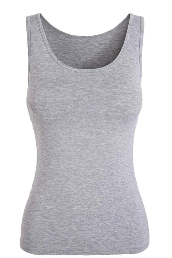 6 Adet Güryıldız Renkli Bayan Ribana Geniş Askılı Atlet 20004 - Image 1