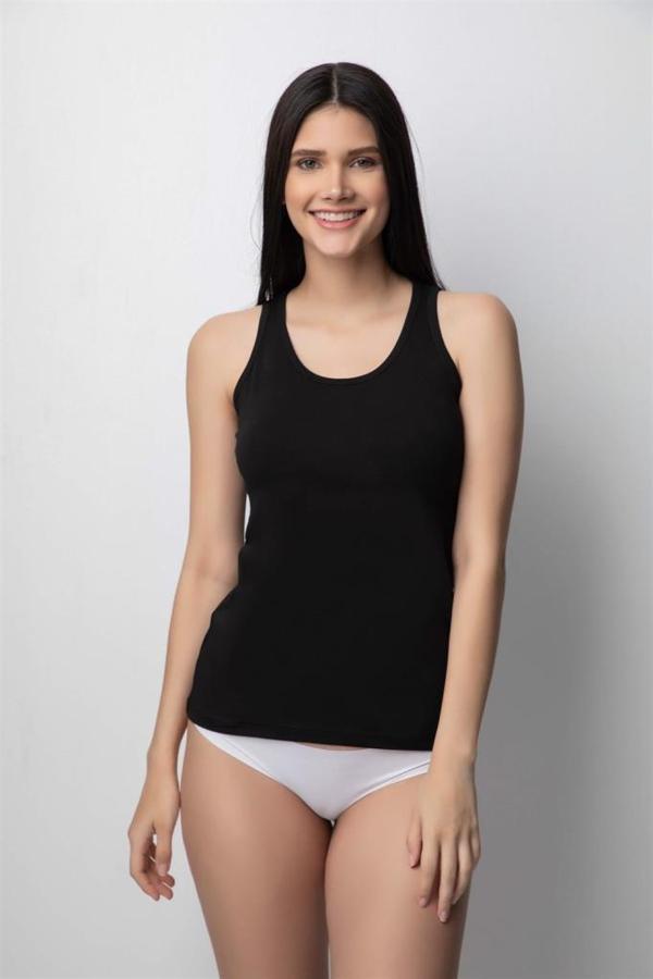 Özlem Bayan Likralı Geniş Askılı Atlet 3361 - Image 1