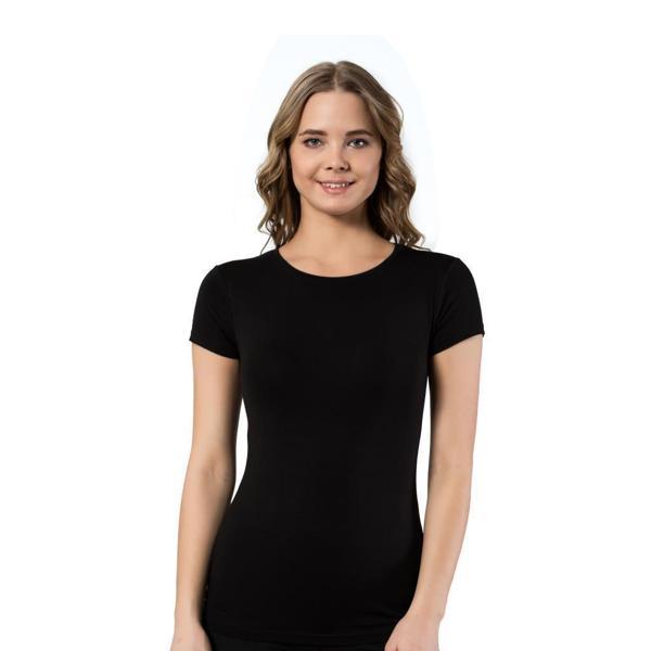 Lüx Drm Bayan Bambu Likralı Kısa Kollu Fanila Atlet 3750 - Image 1