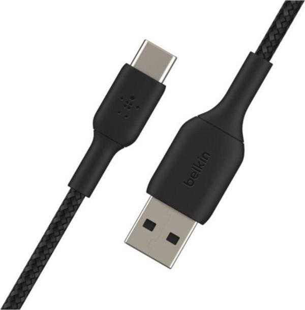 Belkin Braided Örgülü Type-c Kablo 1m Siyah - Image 1