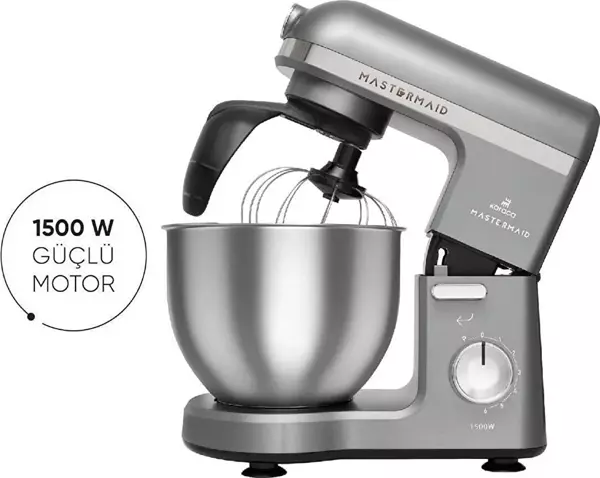 Karaca Mastermaid Chef Pro Çift Kollu Mutfak Şefi 1500 W Space Gray - Image 1